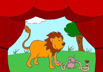 Teatro: Il topo e il leone