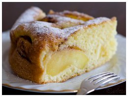Torta di mele con cannella
